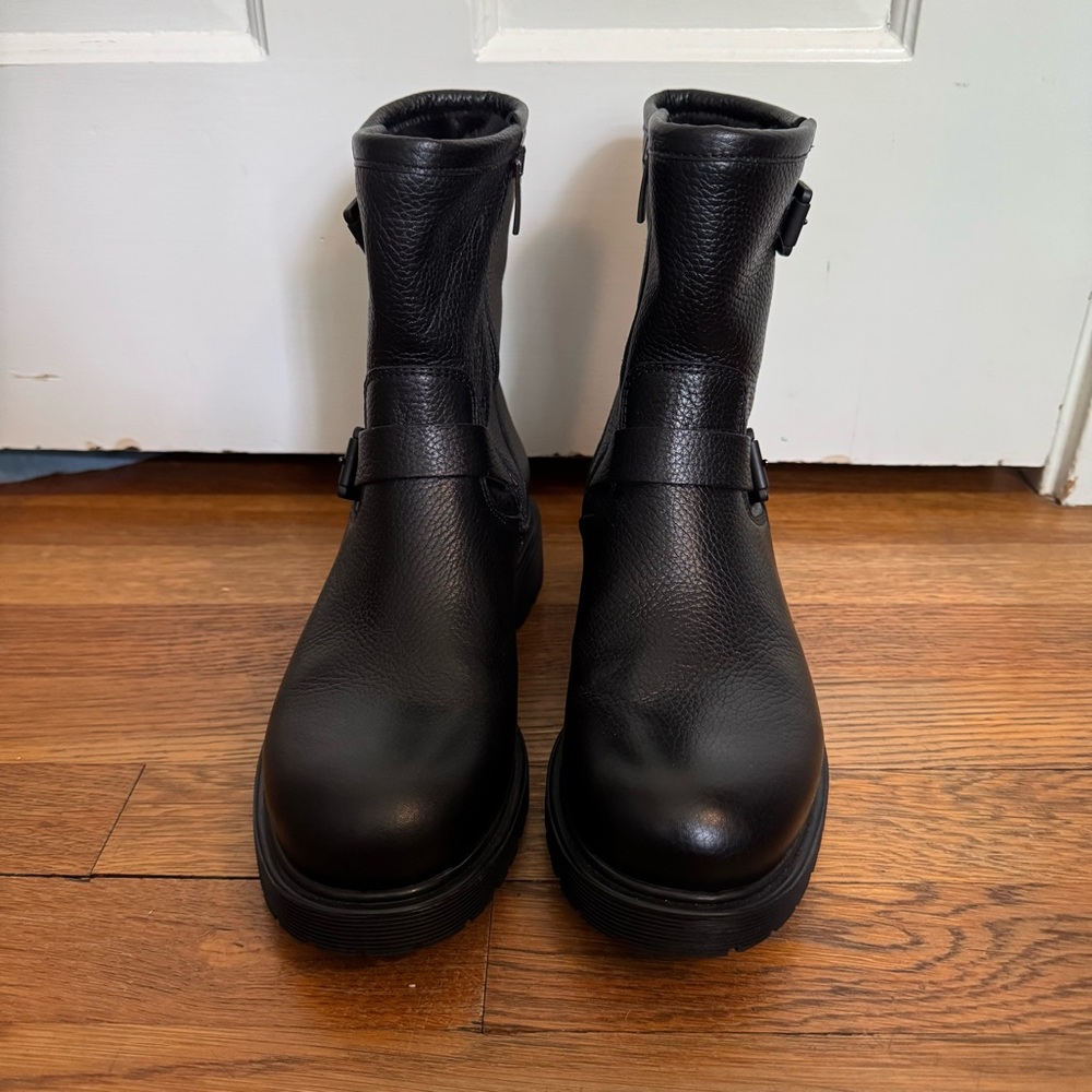 La Canadienne HANNA SHEARLING-LINED LEATHER BOOTIE - Picture 3 of 3